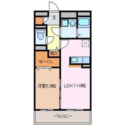 カンパネラの物件間取画像